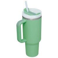 Stanley Quencher Pipetli Termos Bardak 1.18 Lt - Yeşil